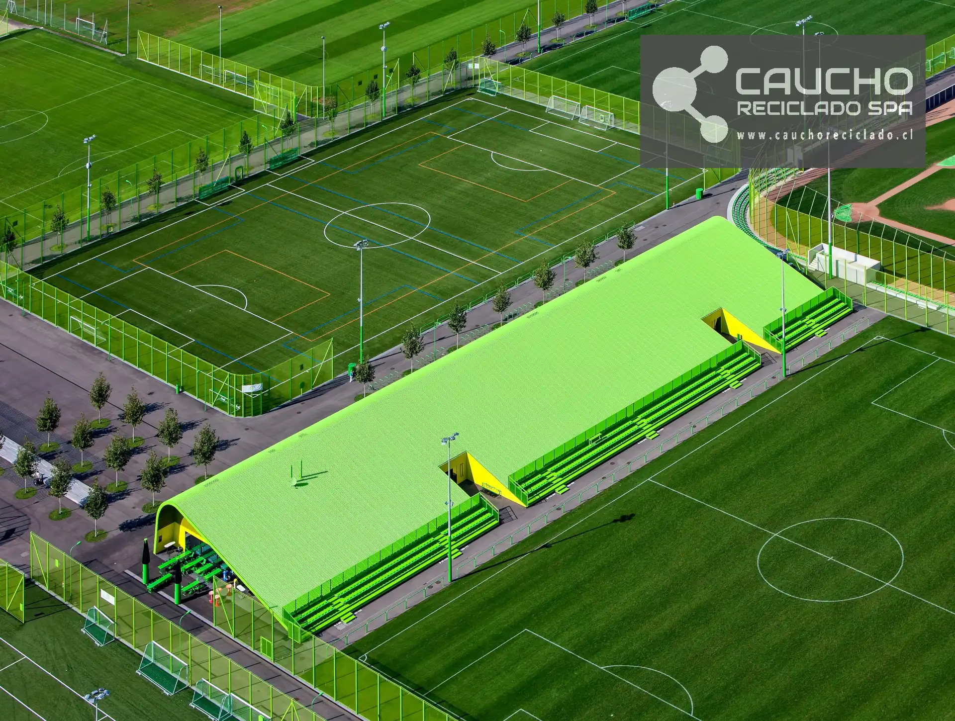 Caucho para Cancha Sintética: Guía Completa de Producción, Beneficios y Aplicaciones